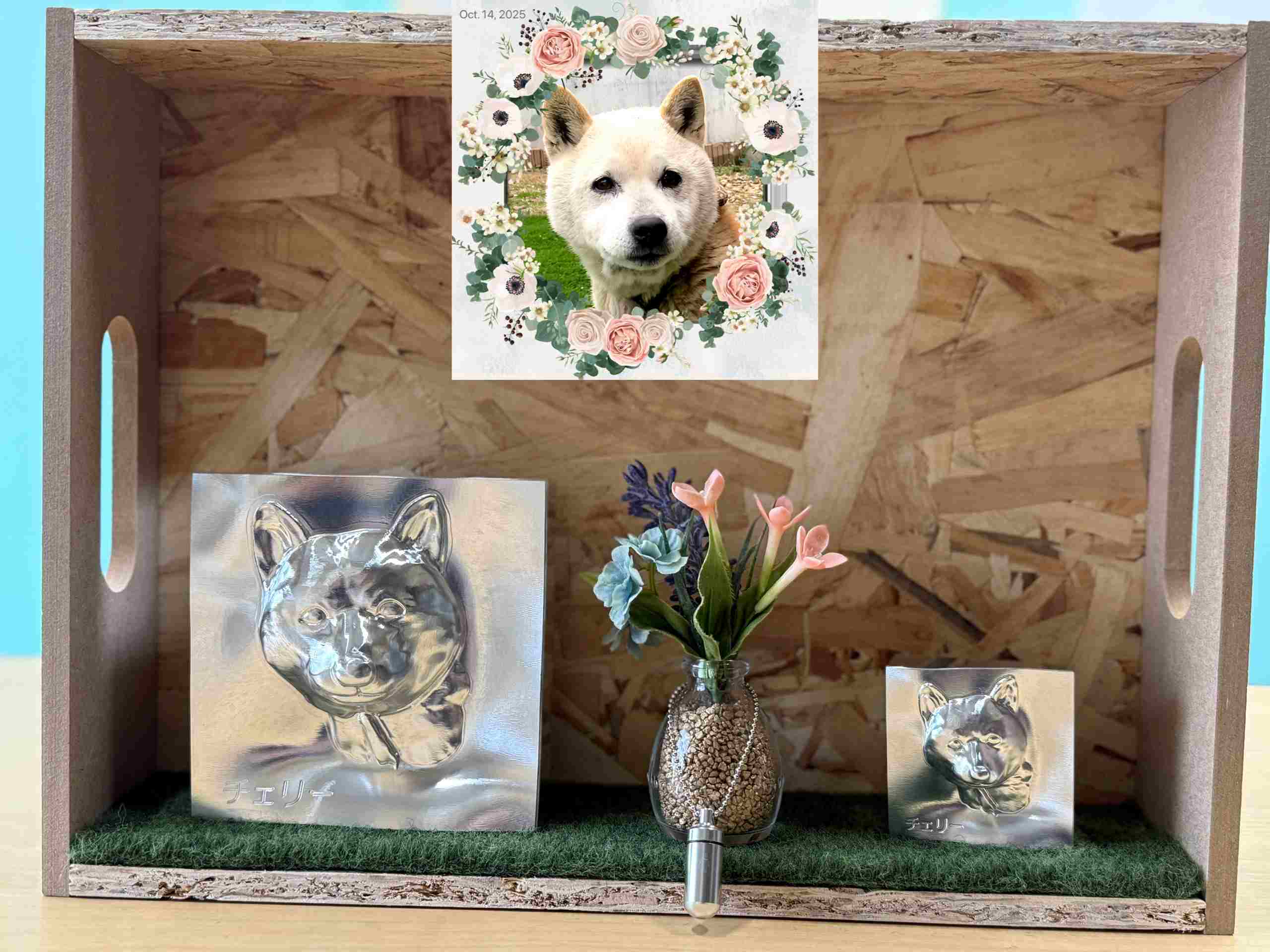 ペットを偲ぶ金属アートのデザイン事例集